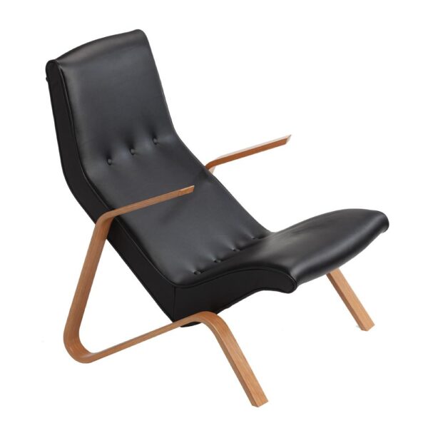Eero Saarinen Grasshopper-nojatuoli, tammi