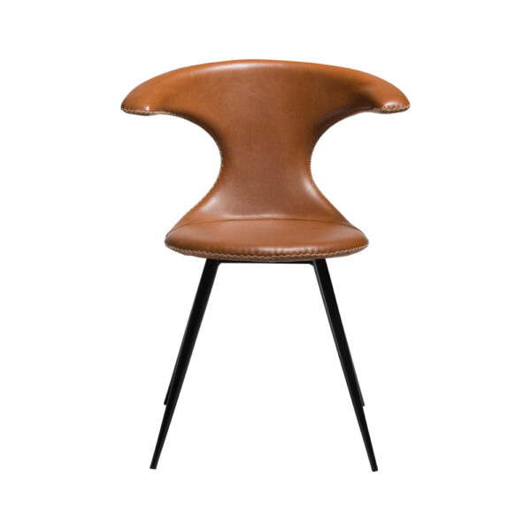 Dan-Form Flair-tuoli, ruskea nahka