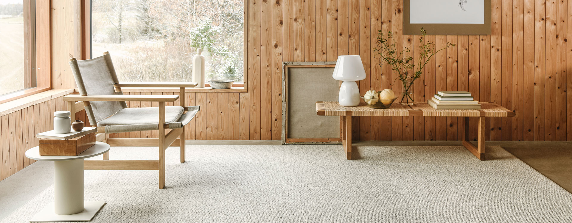 Skandinaavinen sisustus | VM Carpet Hehku-matto