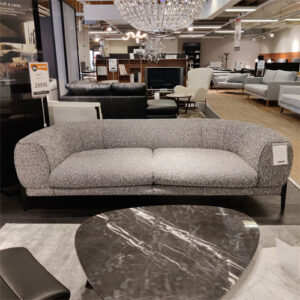 Natuzzi Italia harmaa Oblo-sohva, outlet Oulu